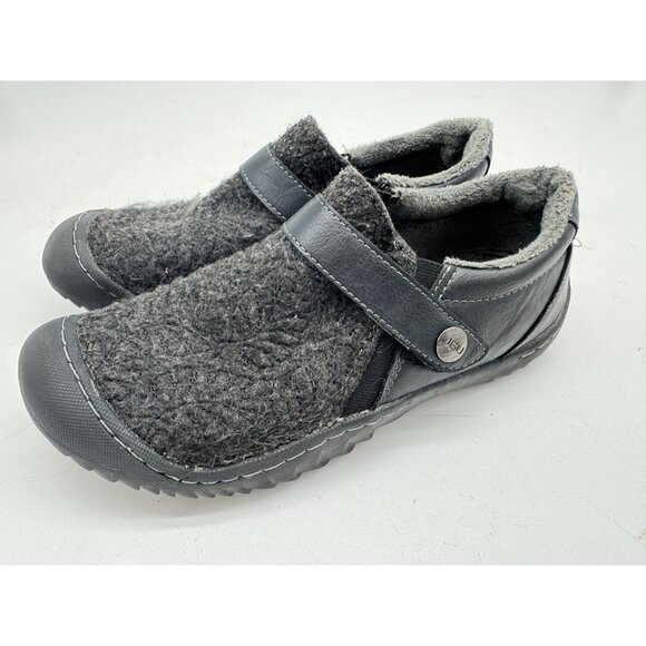 JBU By Jambu Womens JBU Blakely Flats Comfort Shoes Sandals 10.5" Gray Wool - Picture 8 of 13